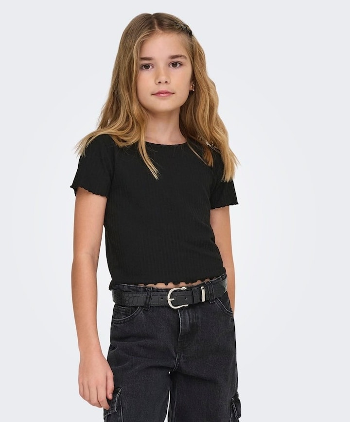 Meisjes T-shirt zwart
