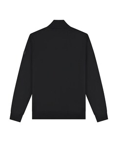 Heren trui met rits zwart