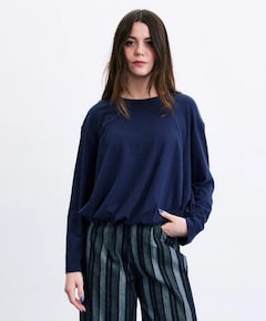 Dames longsleeve blauw