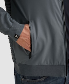 Heren vest blauw