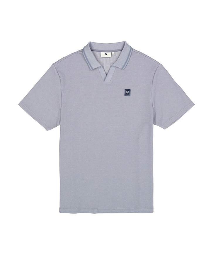 Heren polo blauw