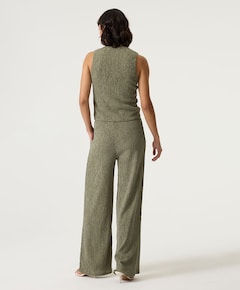 Dames gilet groen