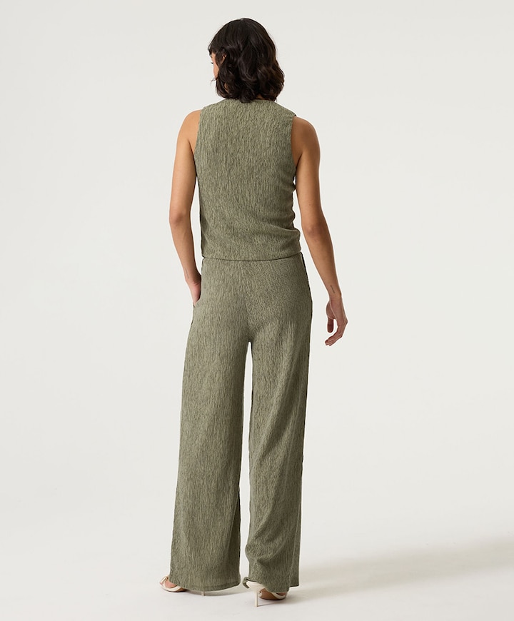 Dames gilet groen