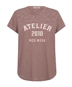 Dames T-shirt brique