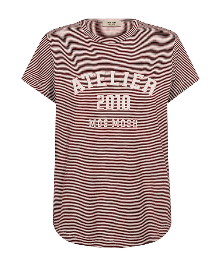 Dames T-shirt brique