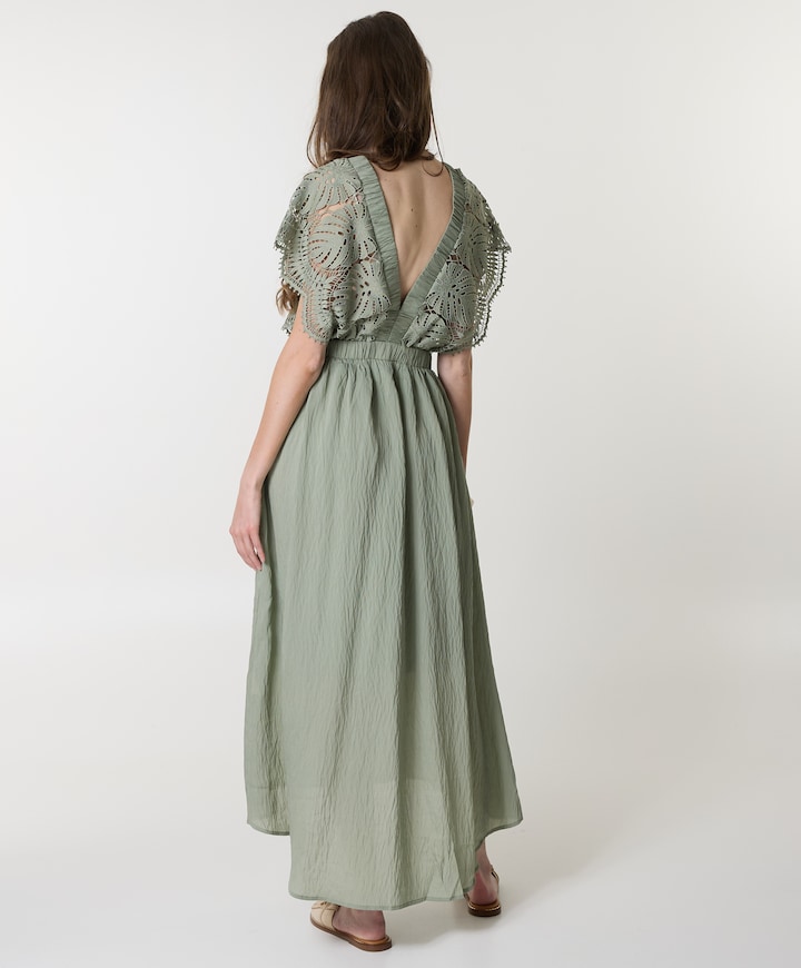 Dames jurk groen