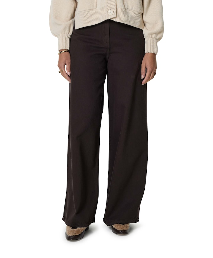 Dalt dames jeans bruin