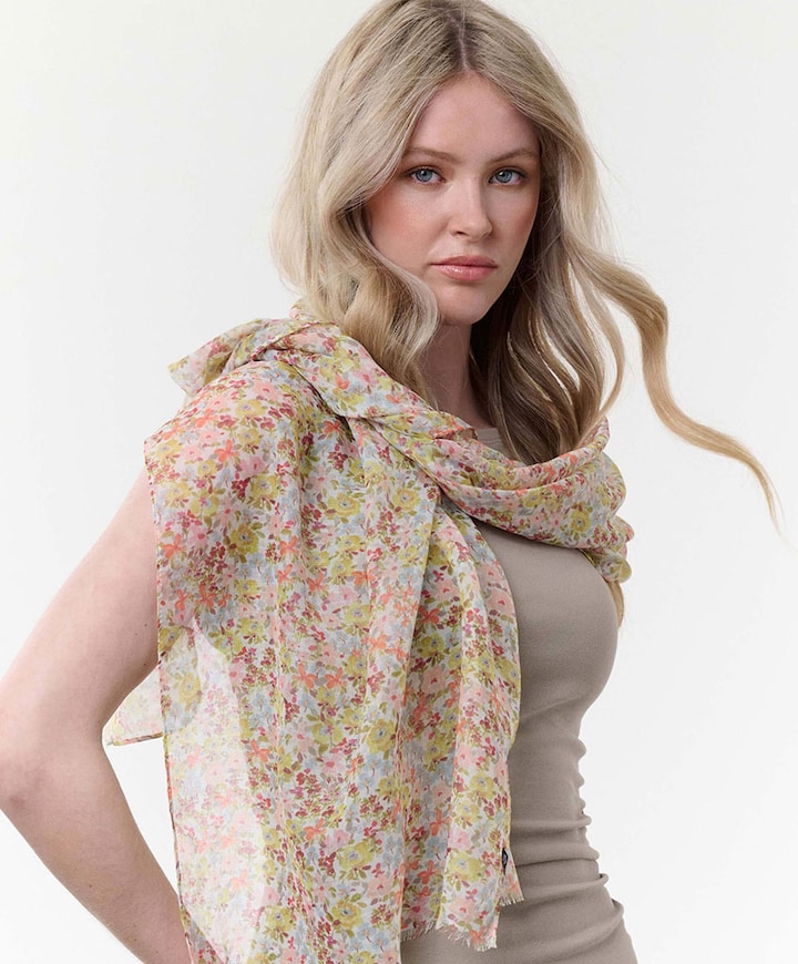 Dames sjaal multicolor