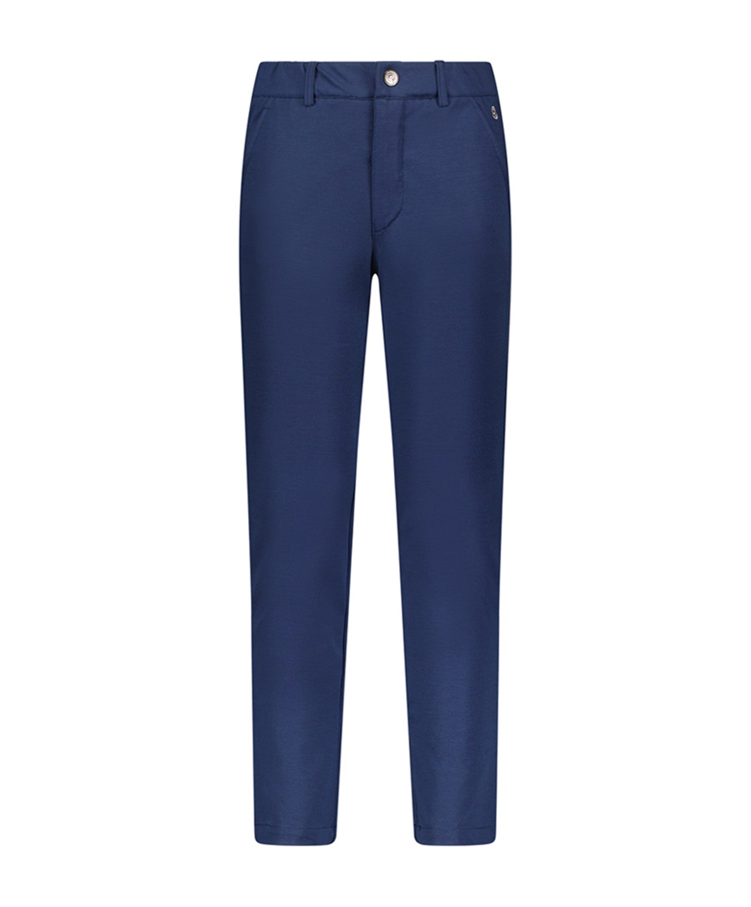 comfort chic jersey pantalon blauw