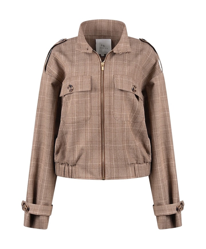 Dames jas beige