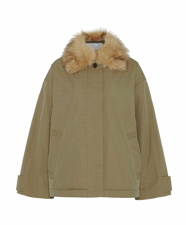 Dames jas groen