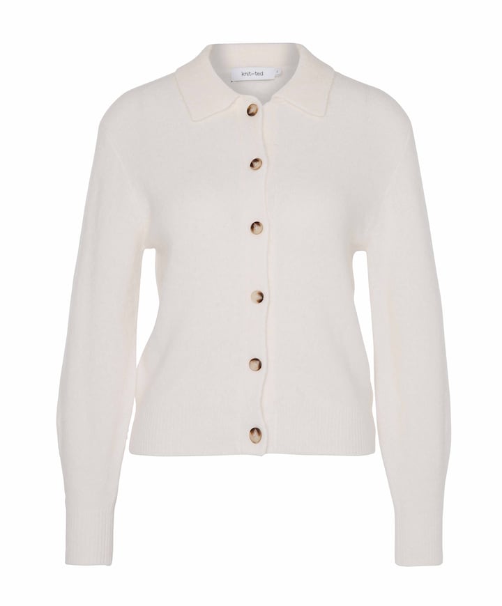 Dames vest ecru