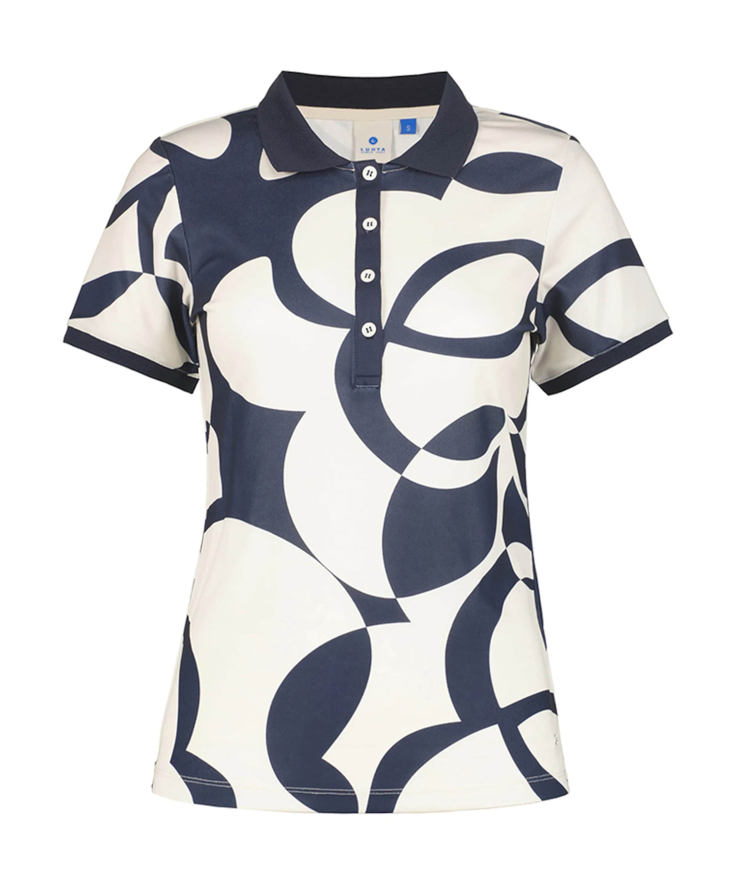 Dames polo blauw