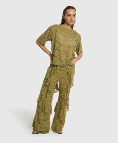 Dames T-shirt groen