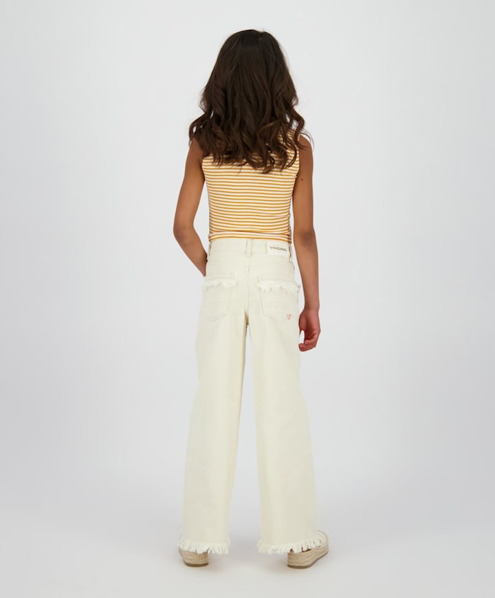 Cassie Special meisjes jeans ecru