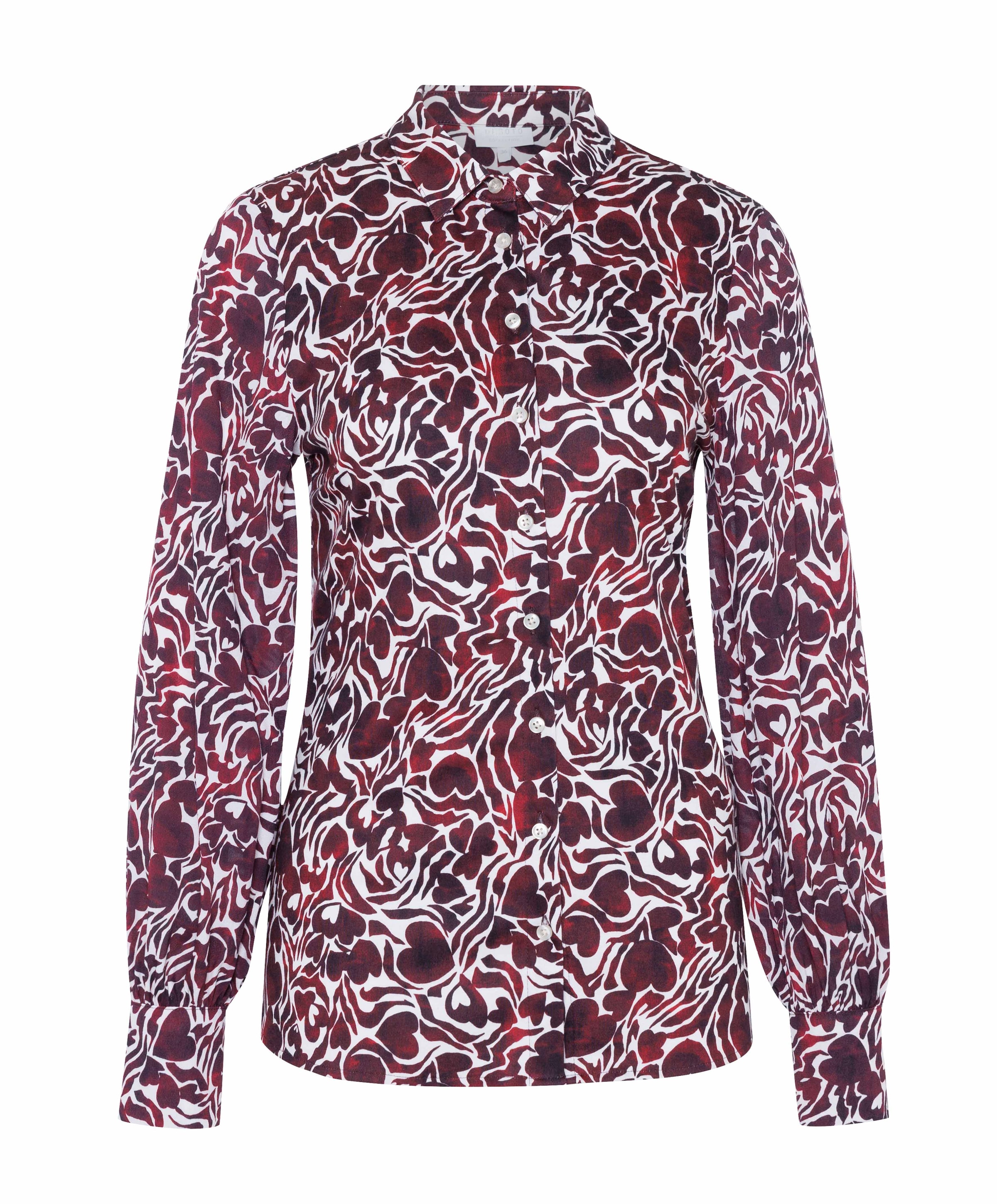 Dames blouse rood