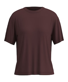 Dames T-shirt bordeaux