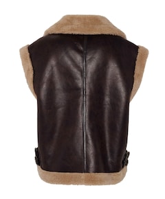Dames bodywarmer bruin