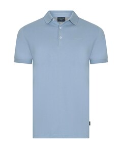 Heren polo blauw