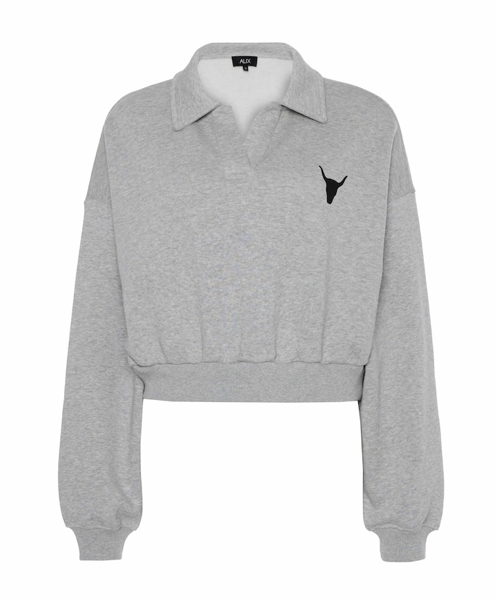 Dames sweater grijs