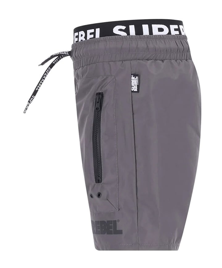 Jongens zwemshort grijs