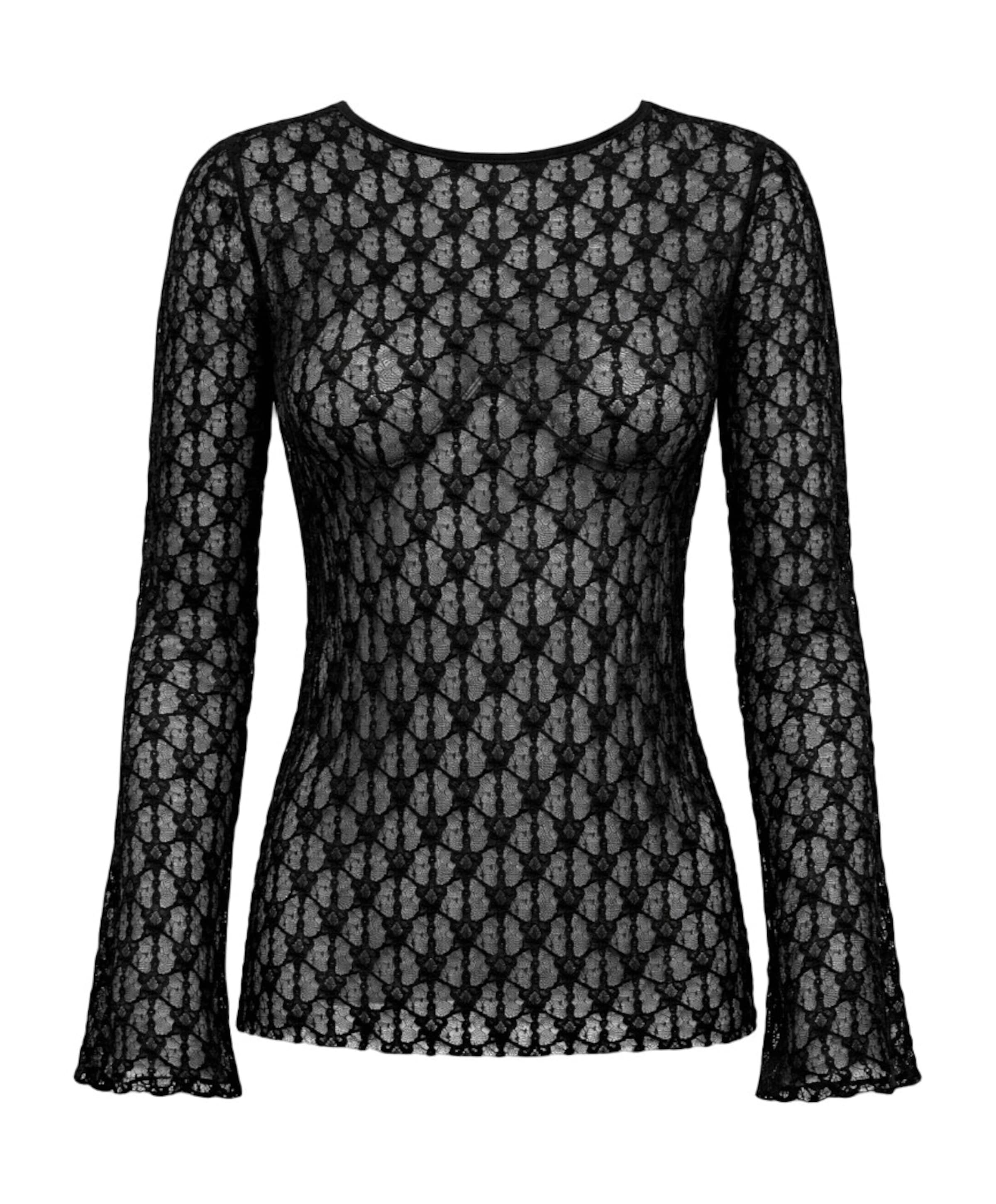 Dames top zwart