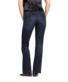 Paris flared dames jeans blauw