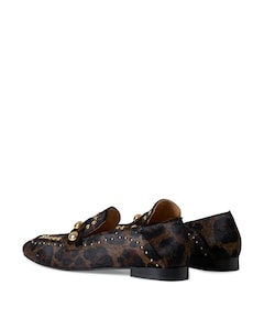 Aisha dames loafers bruin