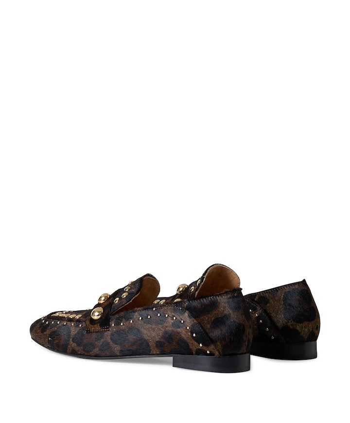 Aisha dames loafers bruin