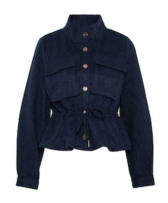 Dames jas blauw