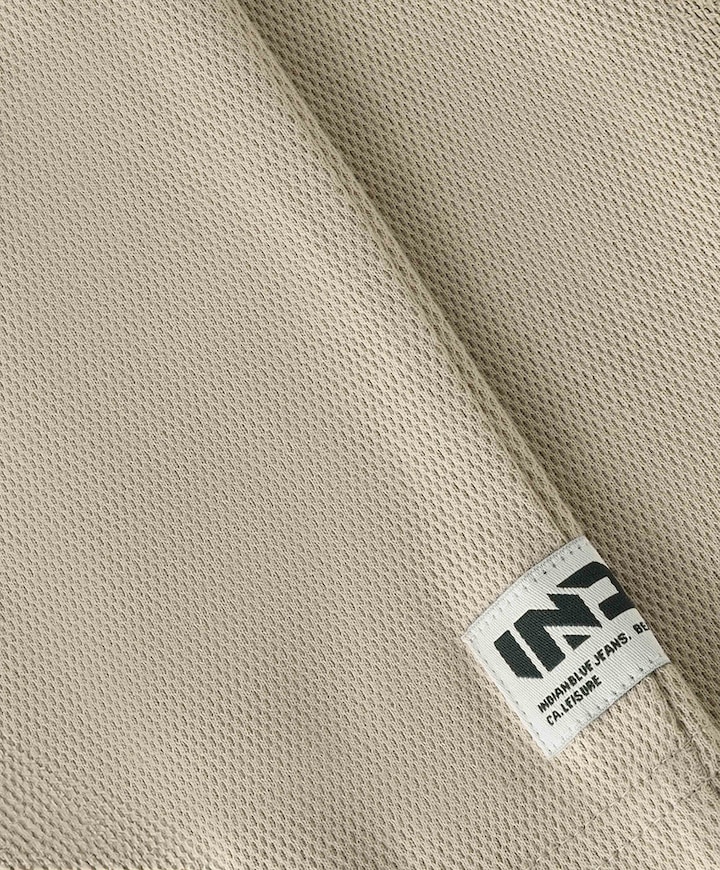 Loose Jog Structure jongens korte broek beige