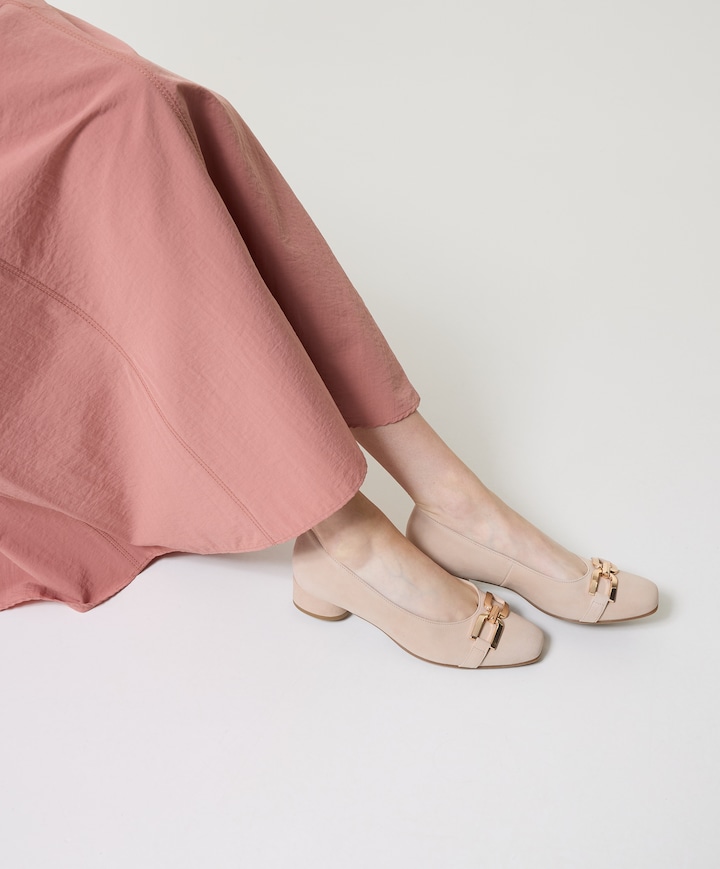 dames pumps beige