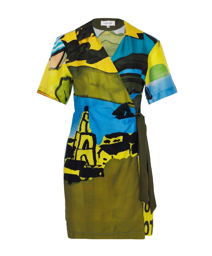 Dames jurk multicolor