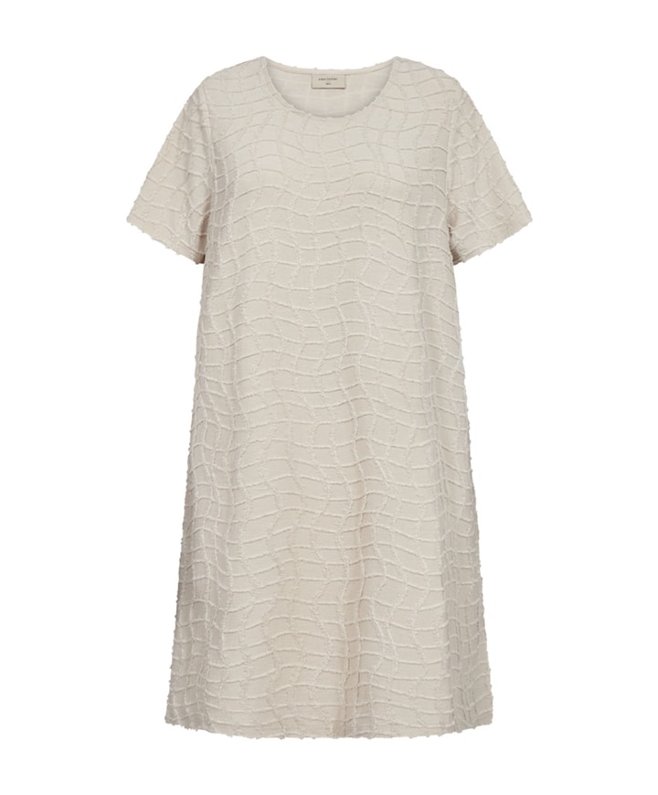 Dames jurk beige
