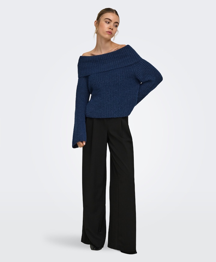 Dames trui blauw
