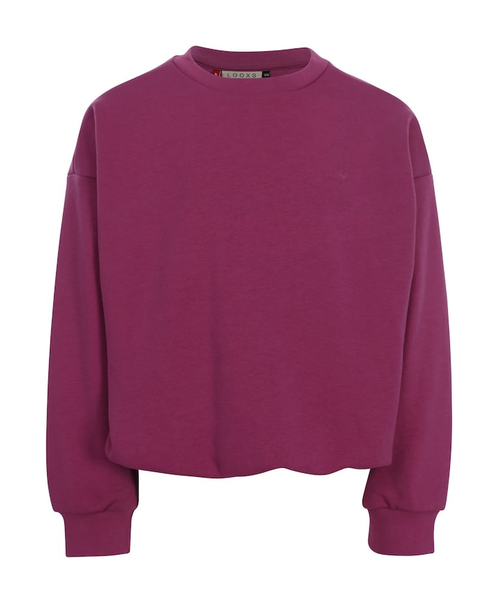 Meisjes sweater paars