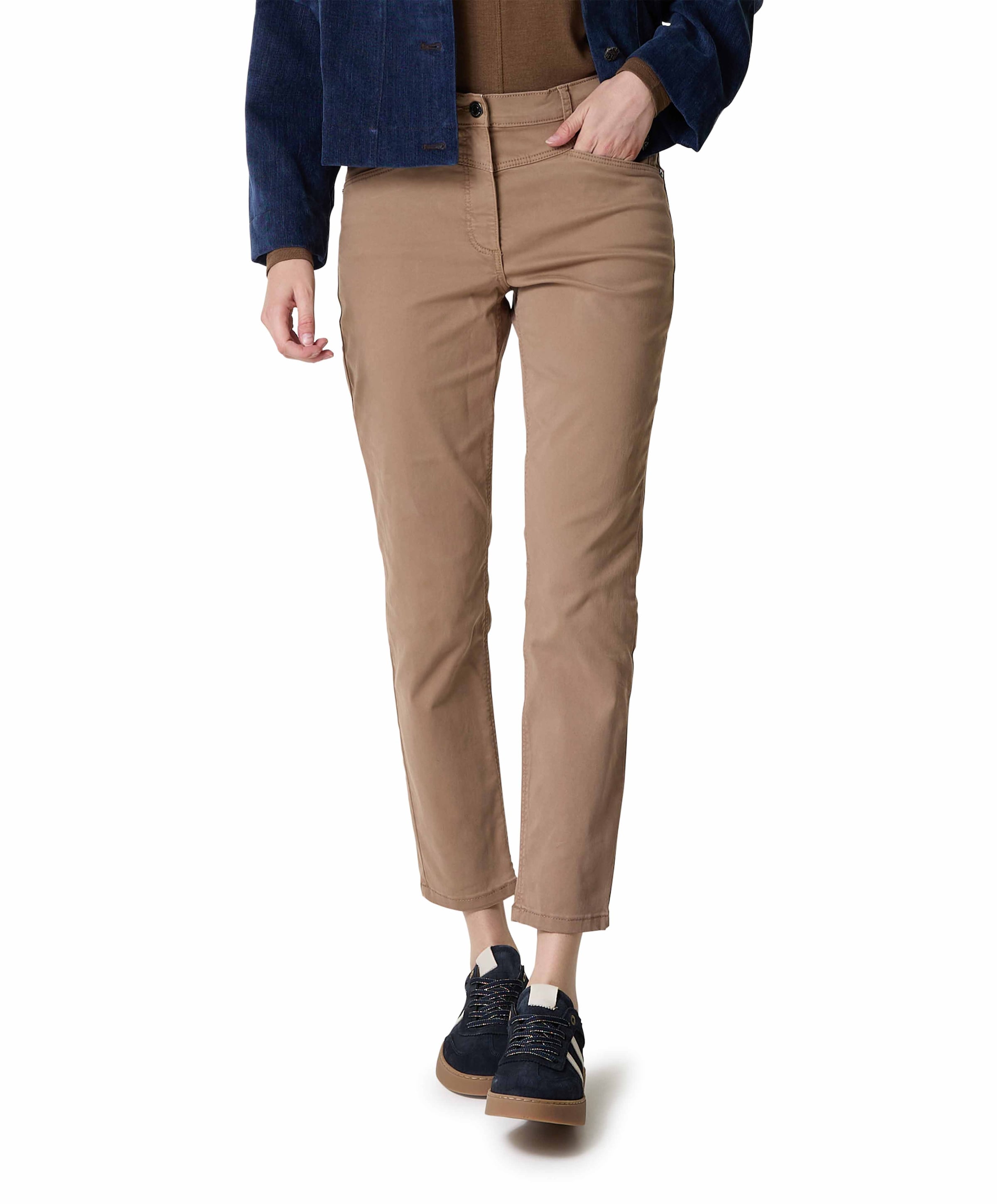 7/8 dames broek beige