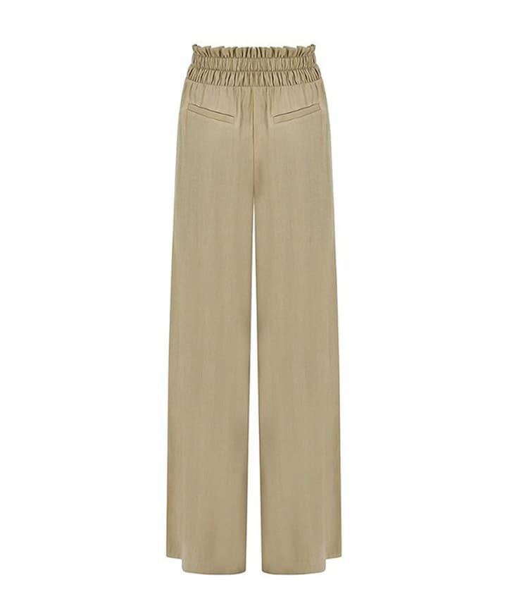 Bambou dames broek beige