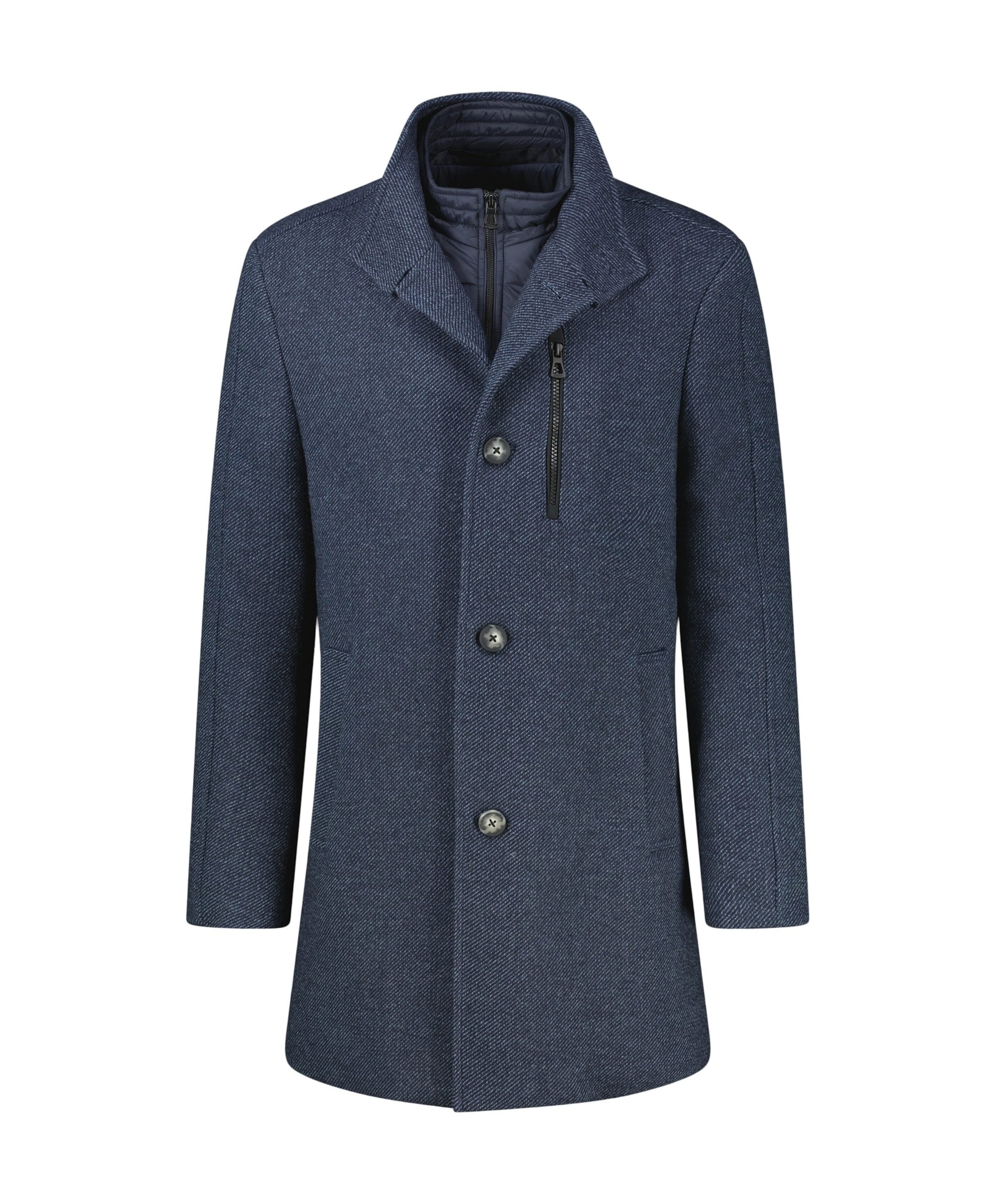 Heren jas blauw