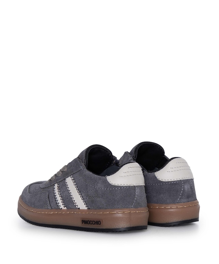 jongens veterschoenen grijs
