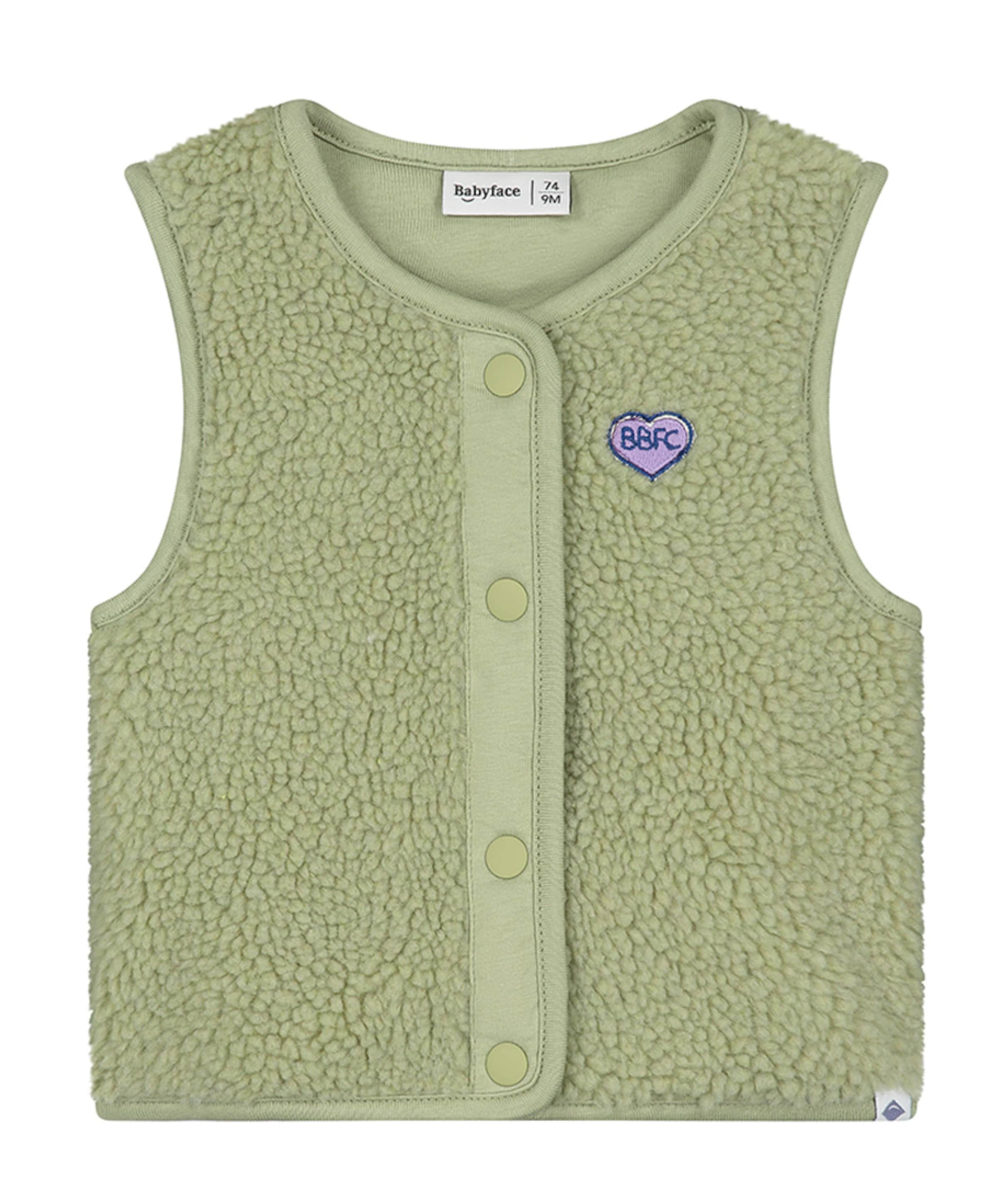 Meisjes gilet groen