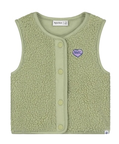 Meisjes gilet groen