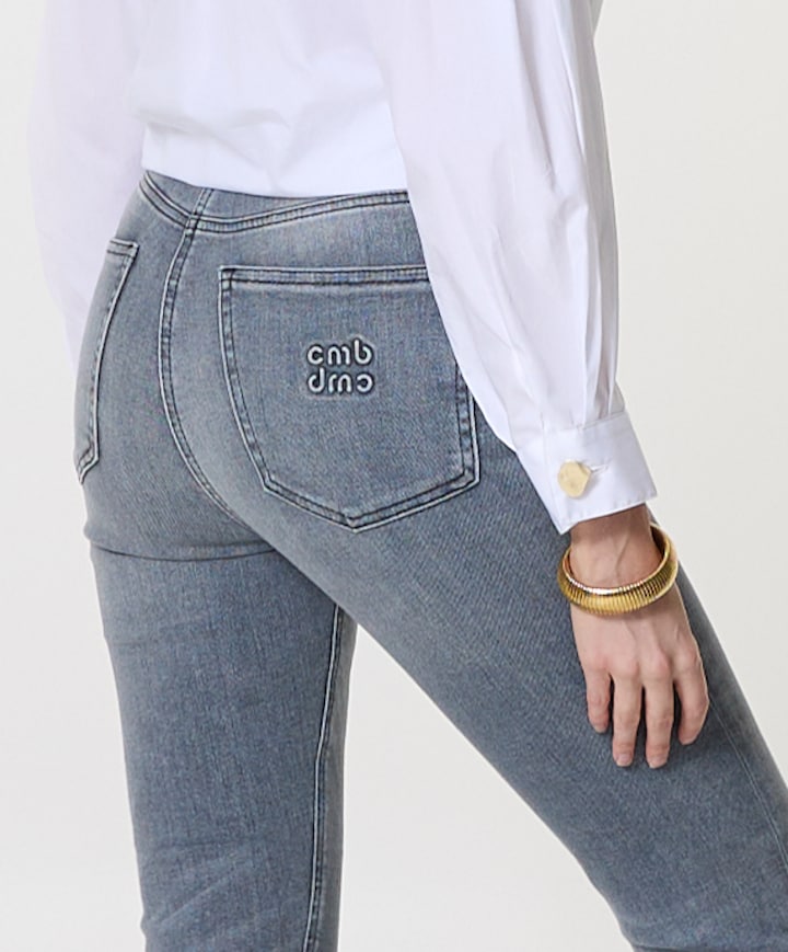 Raja dames jeans grijs
