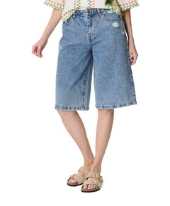 FQKALIA-BERMUDA dames jorts blauw