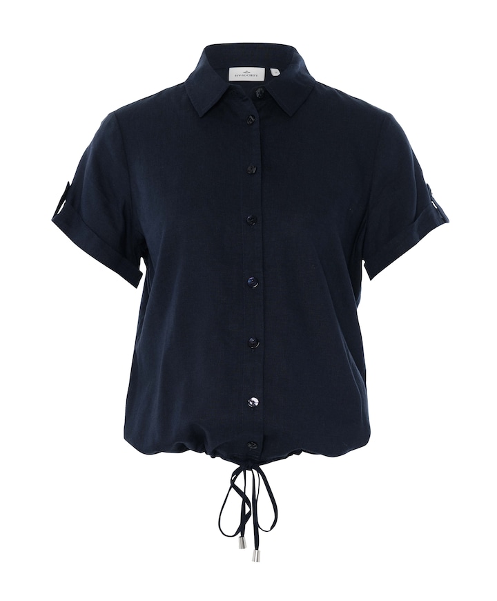 Dames blouse blauw