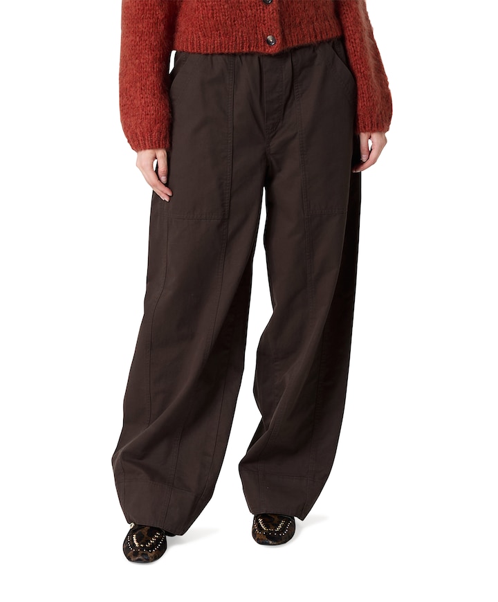 HAIKOIW PULLON dames broek bruin