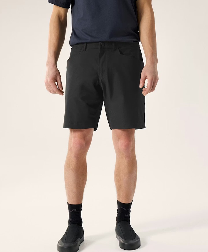 Kragg Cotton 9' M heren shorts zwart
