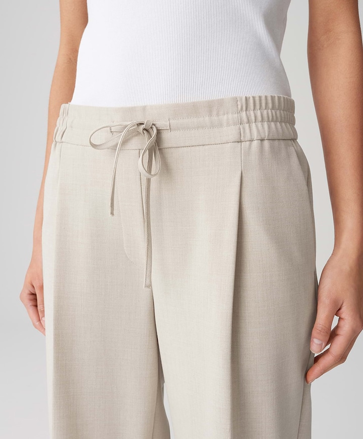 Melosa city dames broek beige