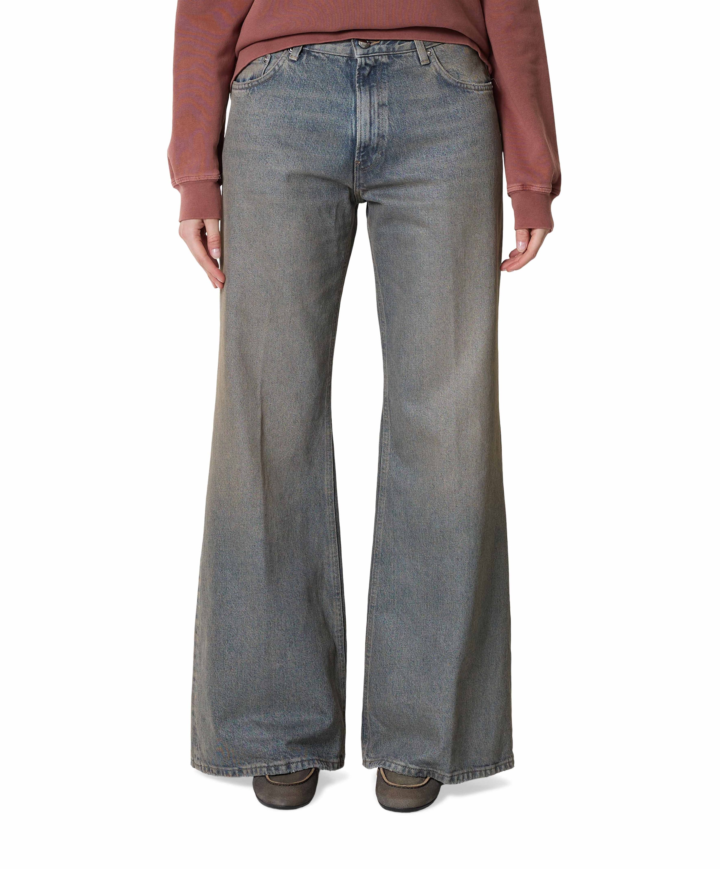 Clara dames jeans blauw