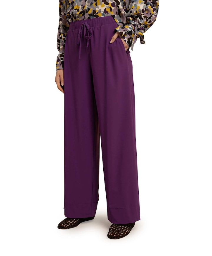 Grace dames broek paars